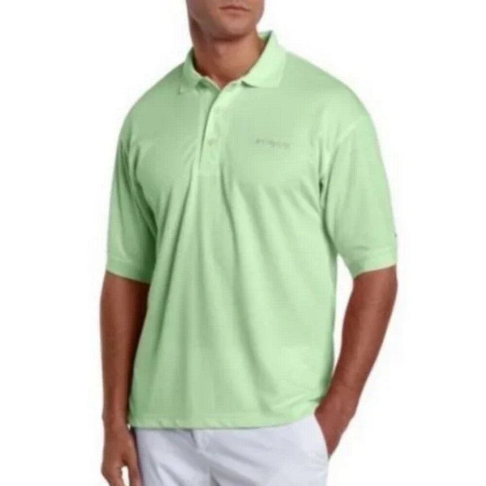Columbia PFG light green men's polo size x-large